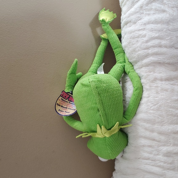 TYCO Vintage 1999 Kermit The Frog Sesame Street Muppets Talking Plush NWT - Picture 5 of 9